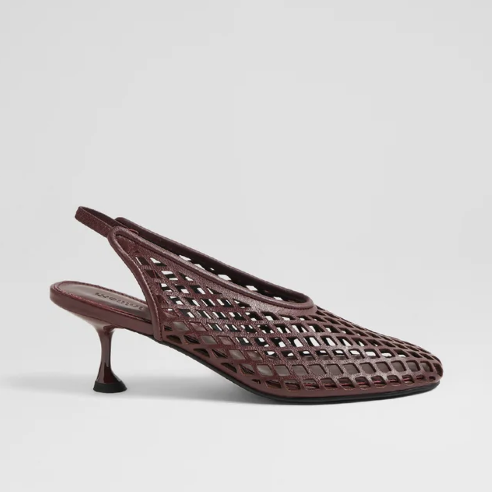 Parallel Culture Shoes and Fashion Online HEELS MOLLINI ATUNED SLING BACK BURGUNDY