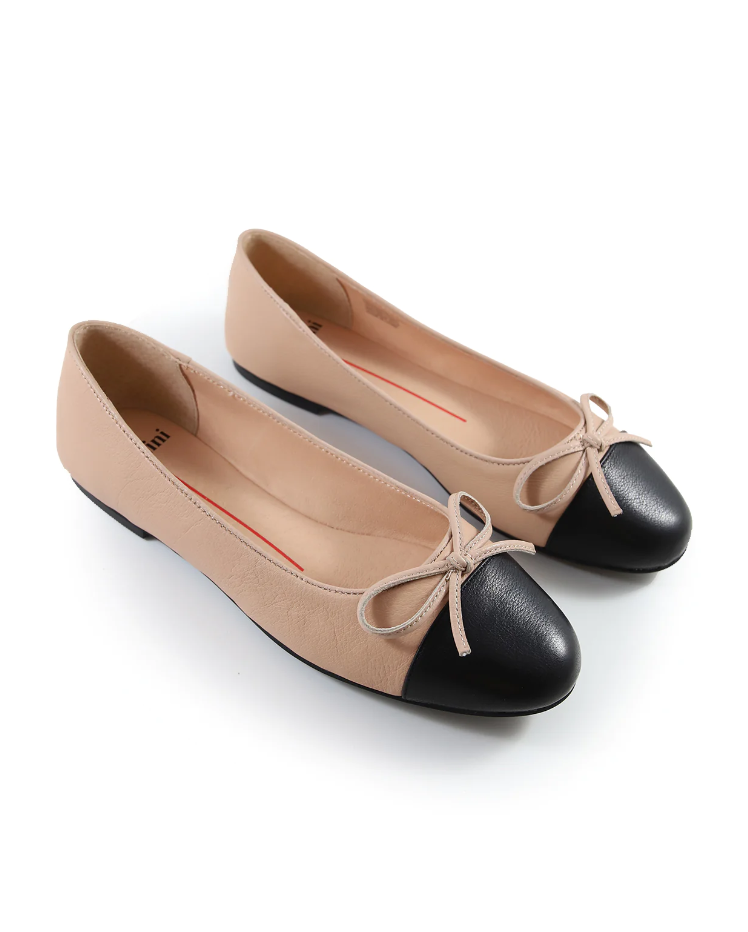 Parallel Culture Shoes and Fashion Online FLATS MOLLINI BALLET BLACK/NUDE