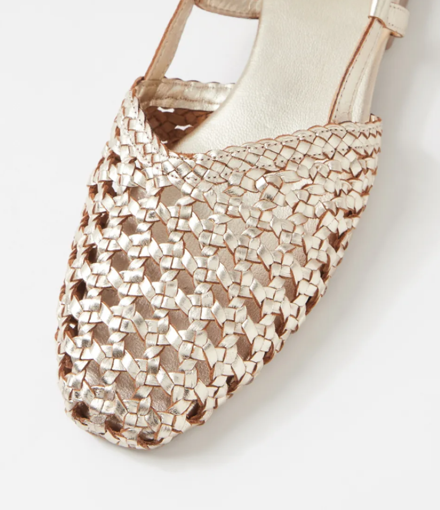 Parallel Culture Shoes and Fashion Online FLATS MOLLINI DRASA WOVEN FLAT