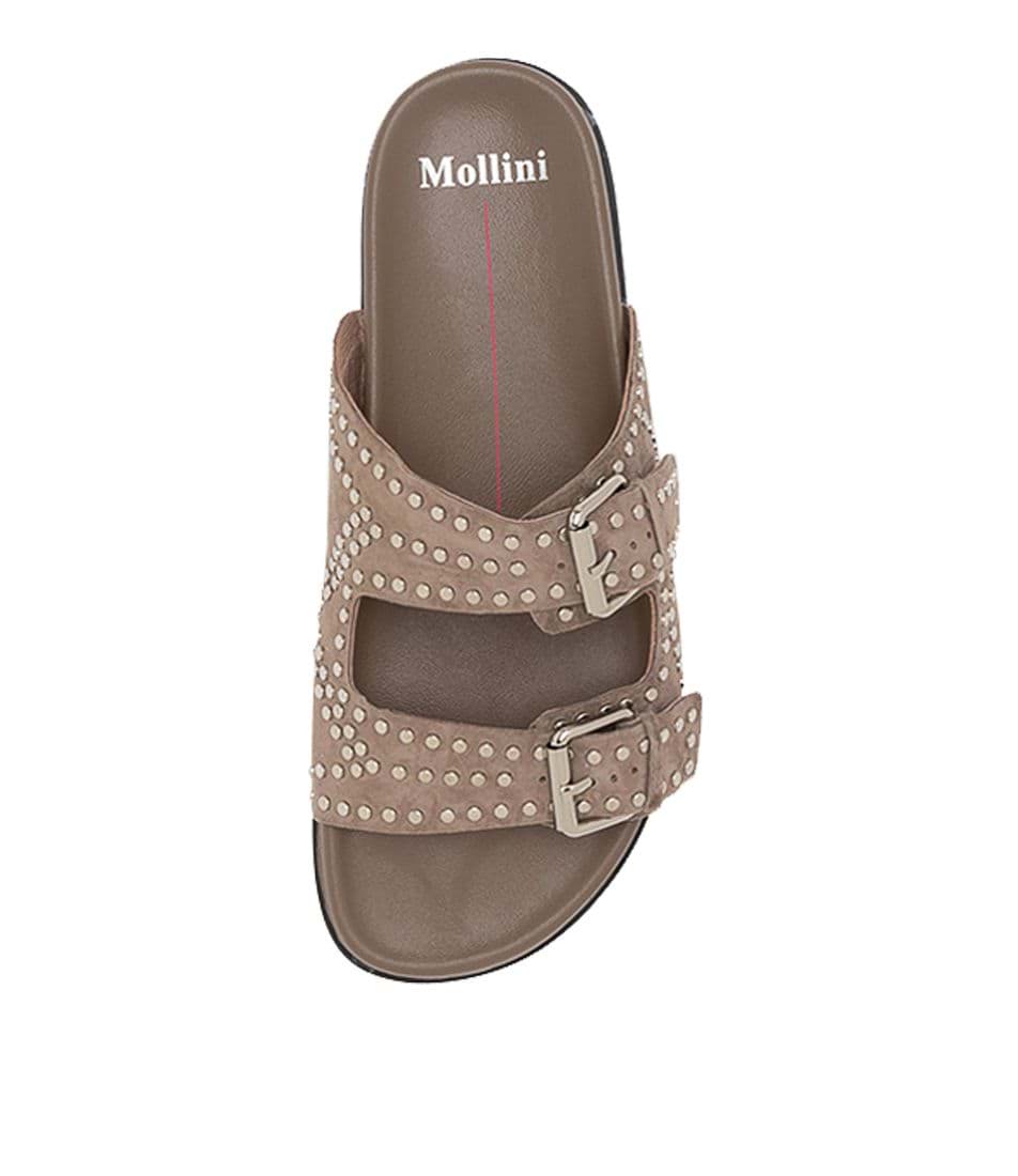 Parallel Culture Shoes and Fashion Online SLIDES MOLLINI HEIRE STUDDED SLIDE