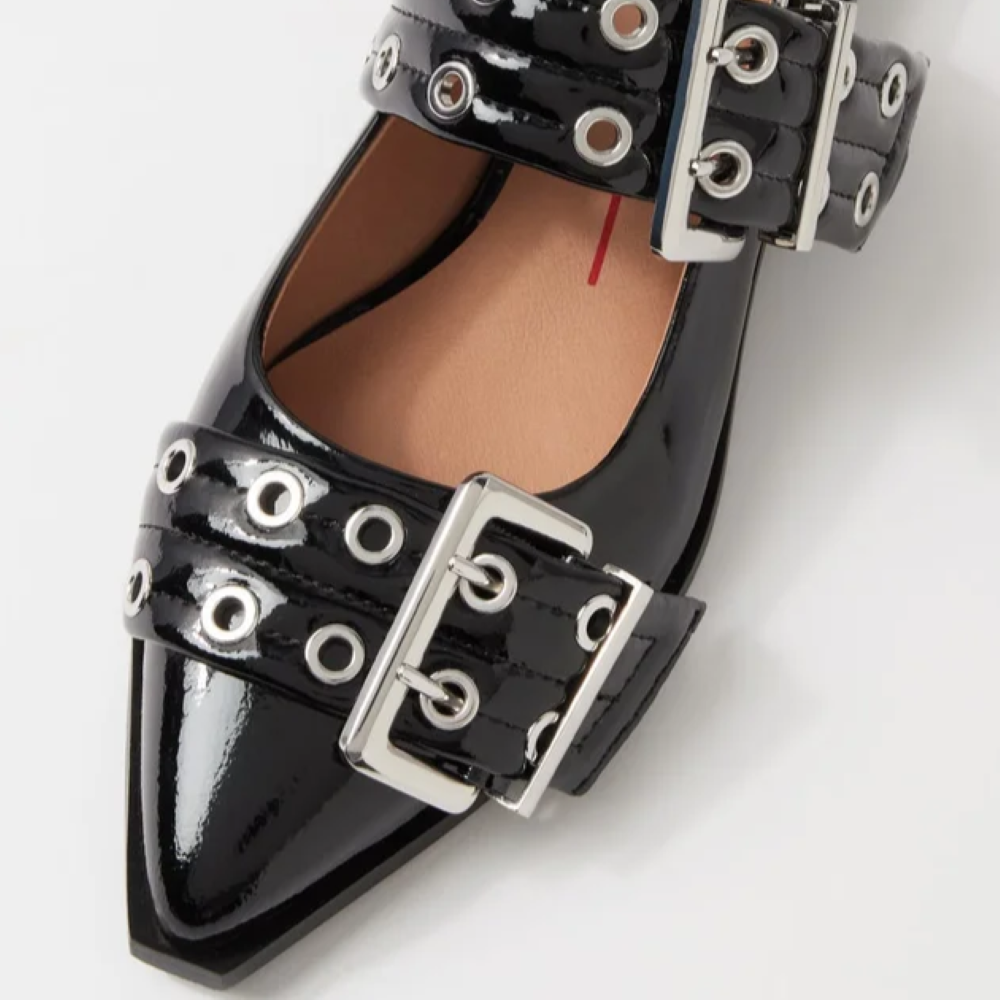 Parallel Culture Shoes and Fashion Online FLATS MOLLINI LARRA BUCKLE FLAT