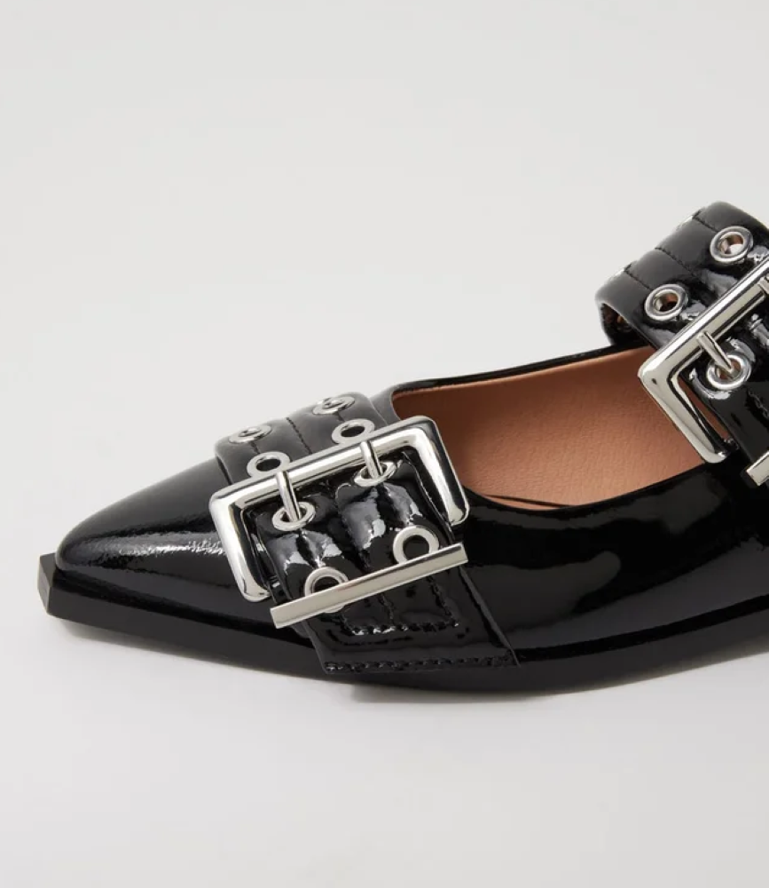 Parallel Culture Shoes and Fashion Online FLATS MOLLINI LARRA BUCKLE FLAT