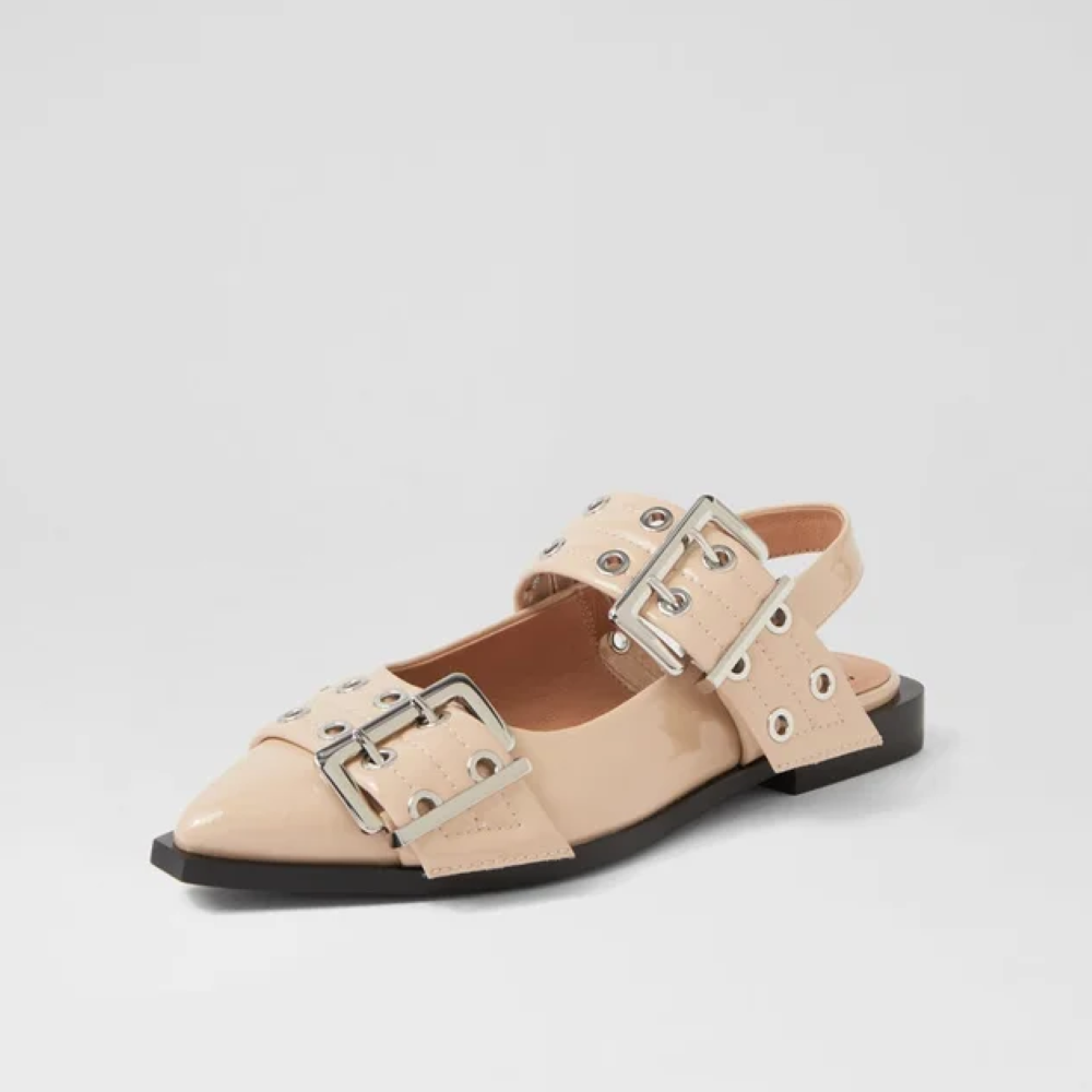 Parallel Culture Shoes and Fashion Online FLATS MOLLINI LARRA BUCKLE FLAT