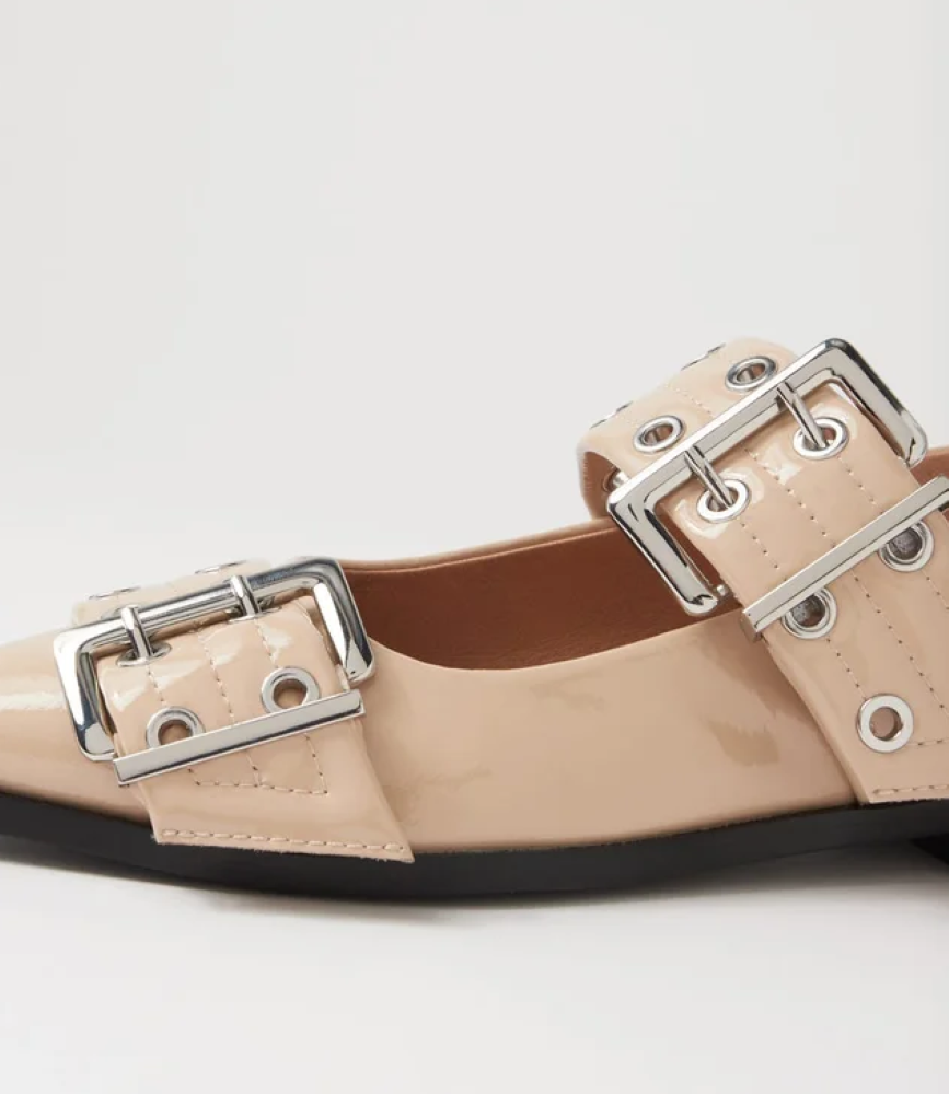 Parallel Culture Shoes and Fashion Online FLATS MOLLINI LARRA BUCKLE FLAT