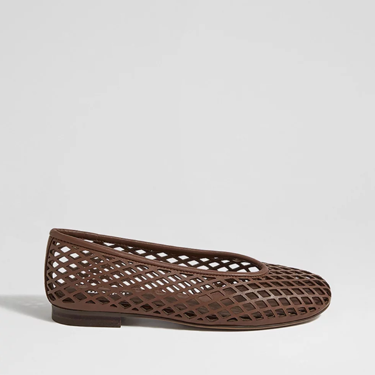 Parallel Culture Shoes and Fashion Online FLATS MOLLINI LATUNE FLAT CHOCOLATE