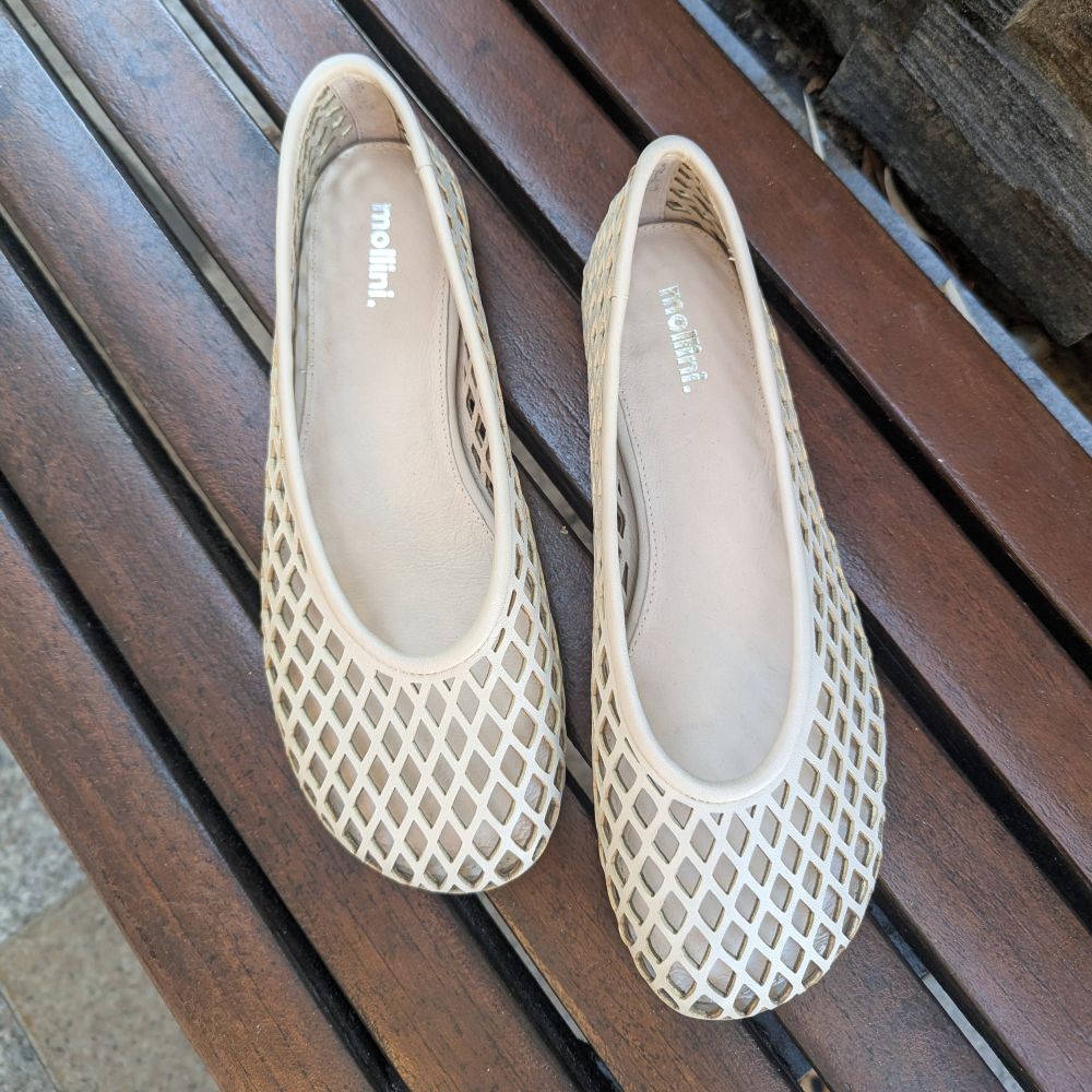 Parallel Culture Shoes and Fashion Online FLATS MOLLINI LATUNE FLAT CREAM