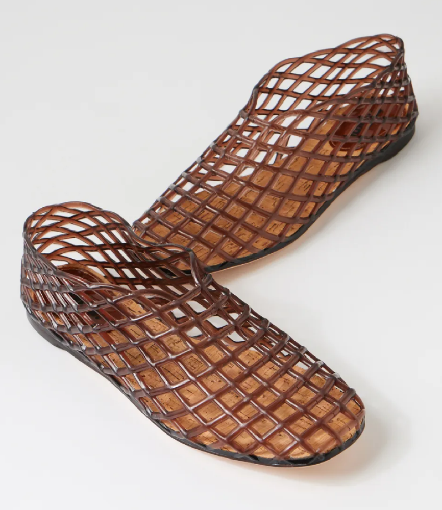 Parallel Culture Shoes and Fashion Online FLATS MOLLINI PIKNIC JELLY FLATS DARK BROWN