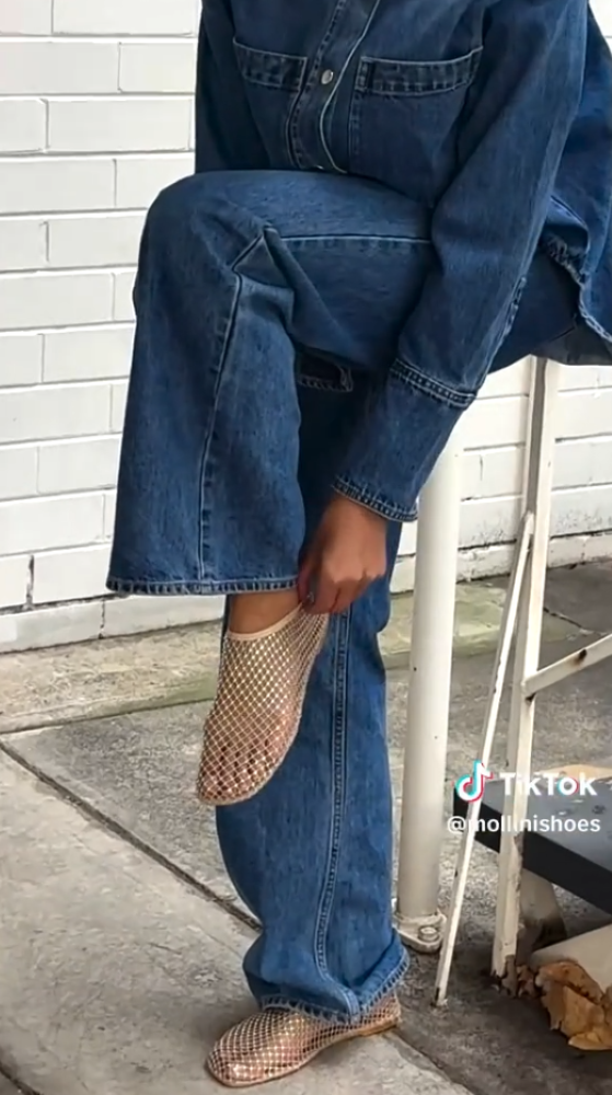 Parallel Culture Shoes and Fashion Online SANDALS MOLLINI REAFFIRM MESH SANDALS NUDE