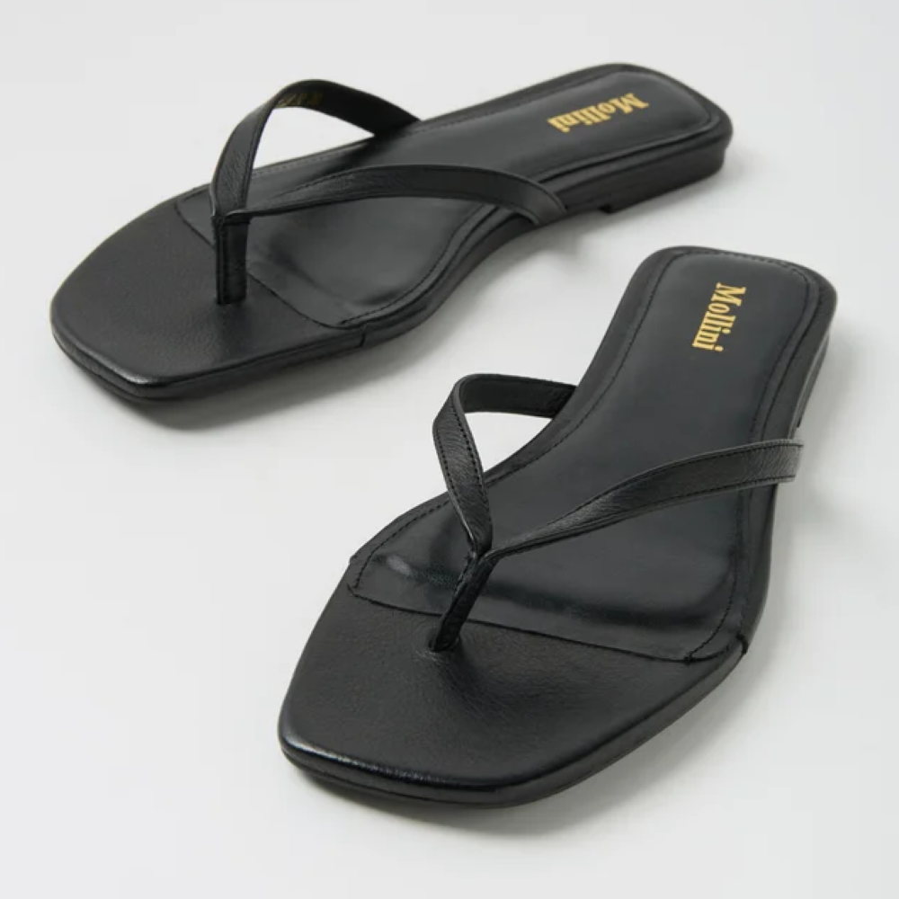 Parallel Culture Shoes and Fashion Online THONGS MOLLINI REILLE THONG BLACK