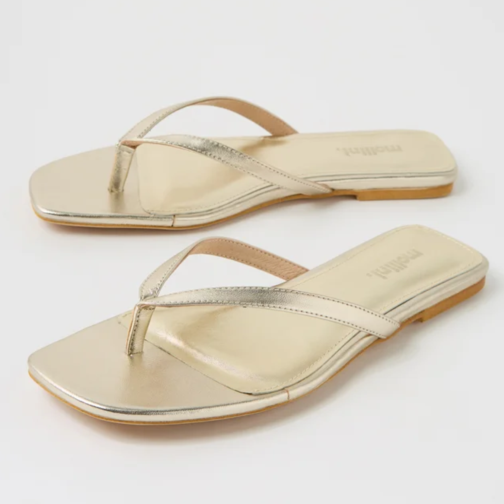 Parallel Culture Shoes and Fashion Online THONGS MOLLINI REILLE THONG PALE GOLD