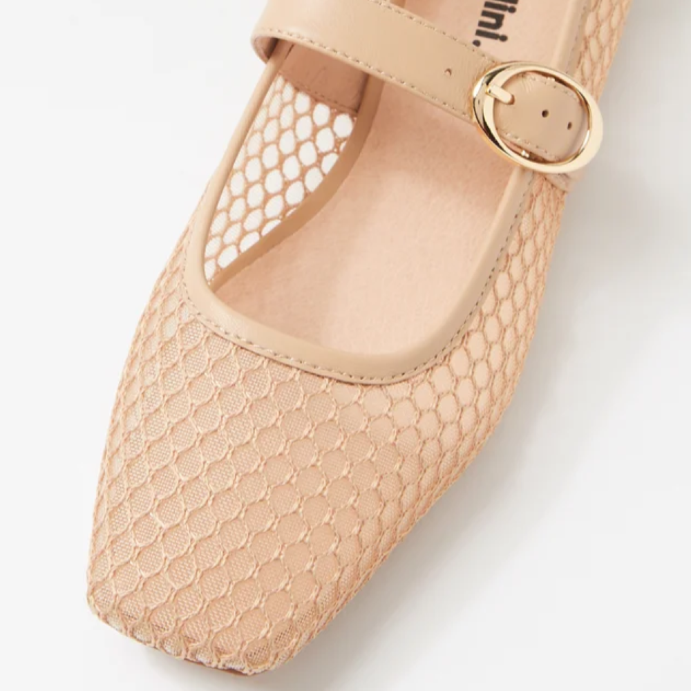 Parallel Culture Shoes and Fashion Online FLATS MOLLINI TARTINA MESH MARY-JANE