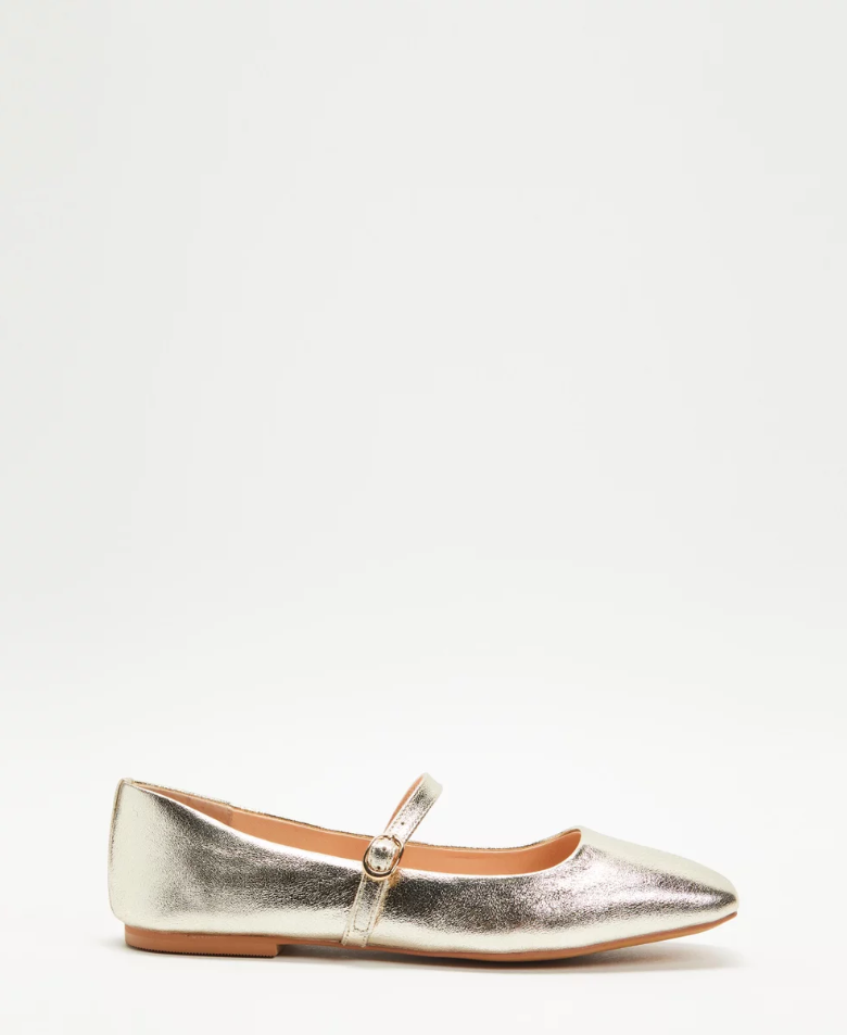 Parallel Culture Shoes and Fashion Online FLATS MOLLINI TOKENA MARY JANE GOLD