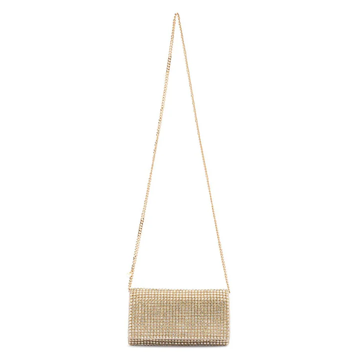 Parallel Culture Shoes and Fashion Online OB6483 OLGA BERG MARIANA CRYSTAL CLUTCH