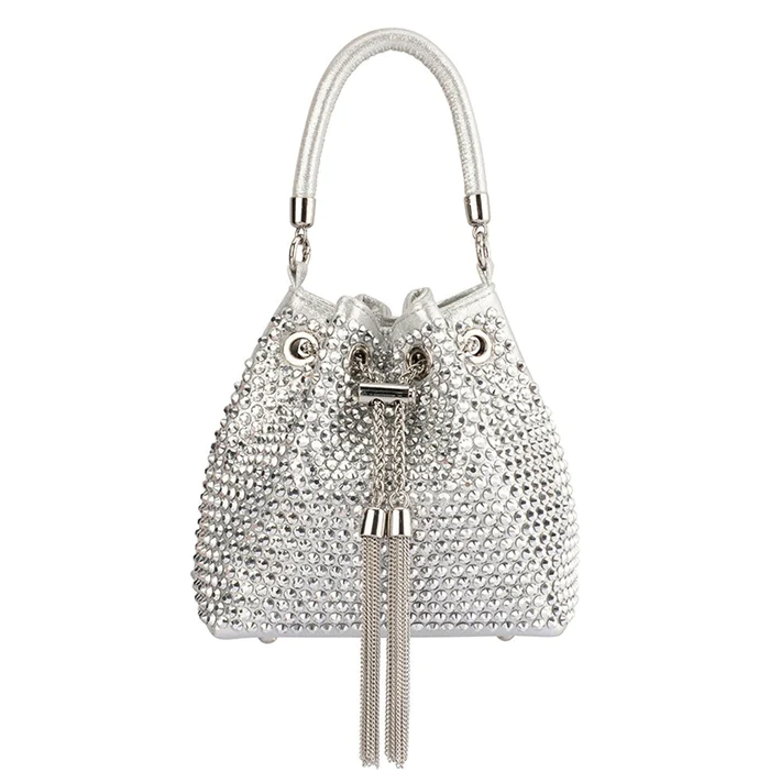 Parallel Culture Shoes and Fashion Online OB2148 OLGA BERG SANTORINI STUDDED HOTFIX POUCH