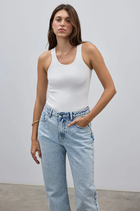 Parallel Culture Shoes and Fashion Online JEANS ORTC WILLOW - DENIM STRAIGHT JEAN LIGHT BLUE