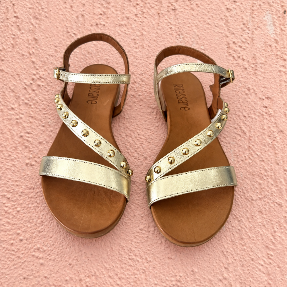 Parallel Culture Shoes and Fashion Online SANDALS RILASSARE TAKELA SANDAL SS26 GOLD