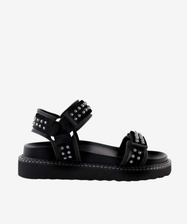 Parallel Culture Shoes and Fashion Online SANDALS CAVERLEY RONI II SANDAL BLACK STUD