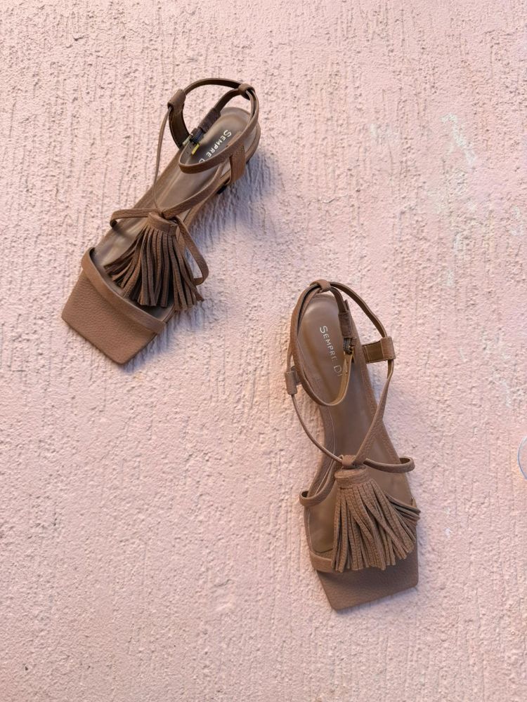 ELLE TASSLE SANDAL