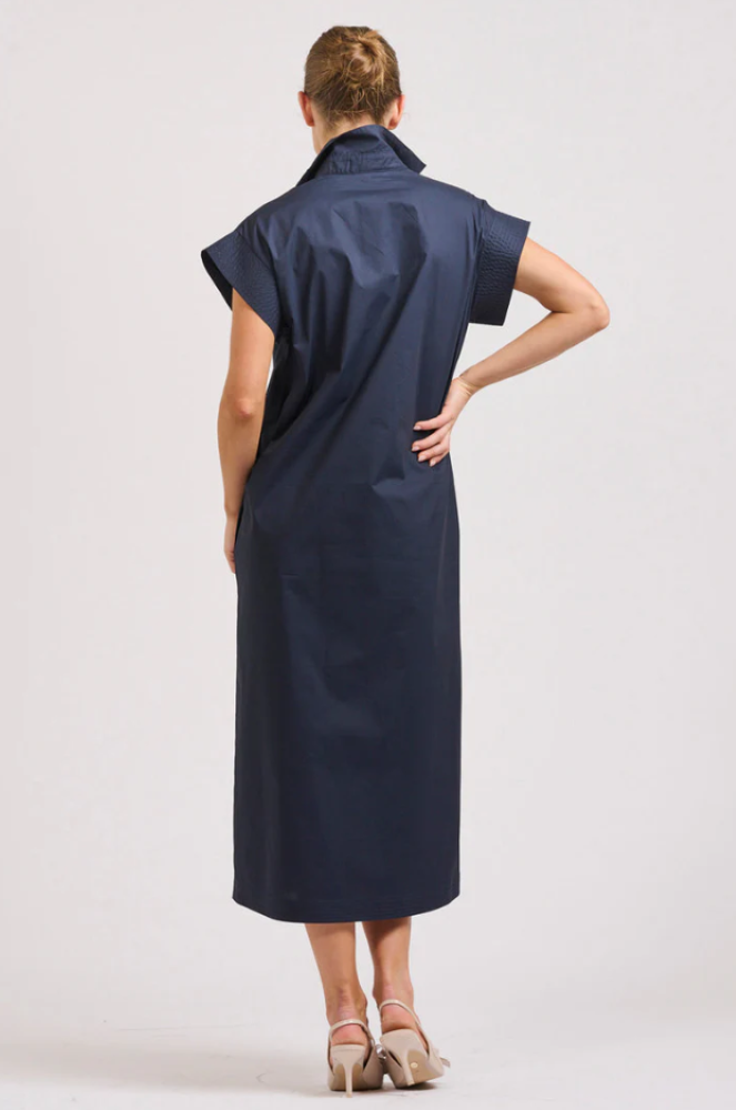 Parallel Culture Shoes and Fashion Online DRESSES SHIRTY THE FIFI SHIRT DRESS - FRENCH NAVY