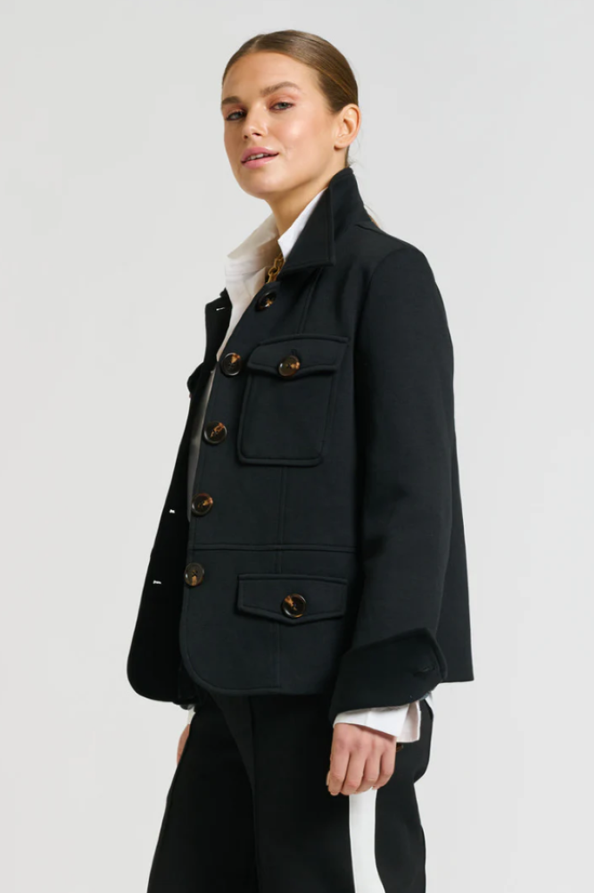 Parallel Culture Shoes and Fashion Online JACKET SHIRTY HEMMING JACKET BLACK