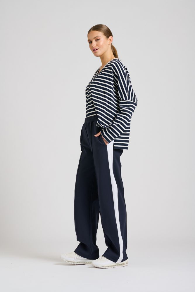 Parallel Culture Shoes and Fashion Online PANTS EST 1971 SCUBA TRACKPANT FRENCH NAVY