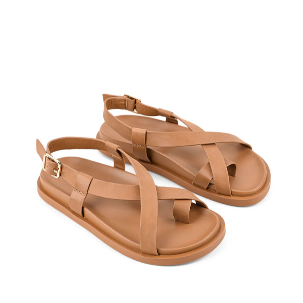 Parallel Culture Shoes and Fashion Online SANDALS SIREN LAIA FLATFORM SANDAL TAN