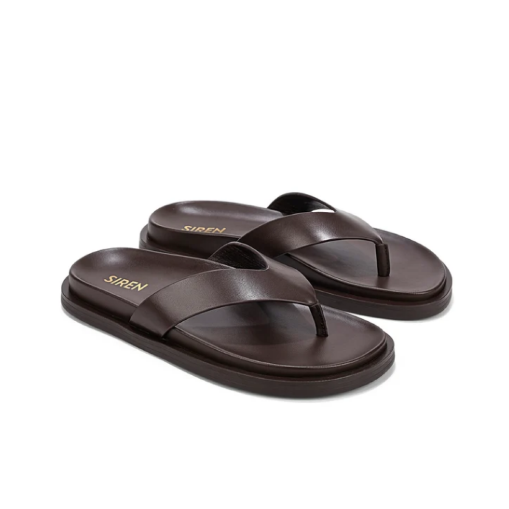 Parallel Culture Shoes and Fashion Online THONGS SIREN LAYLA FOOTBED THONGS