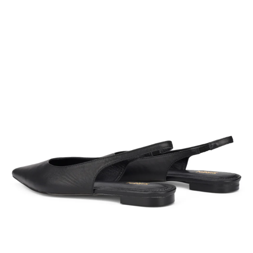 Parallel Culture Shoes and Fashion Online FLATS SIREN LORIE SLINGBLACK FLAT