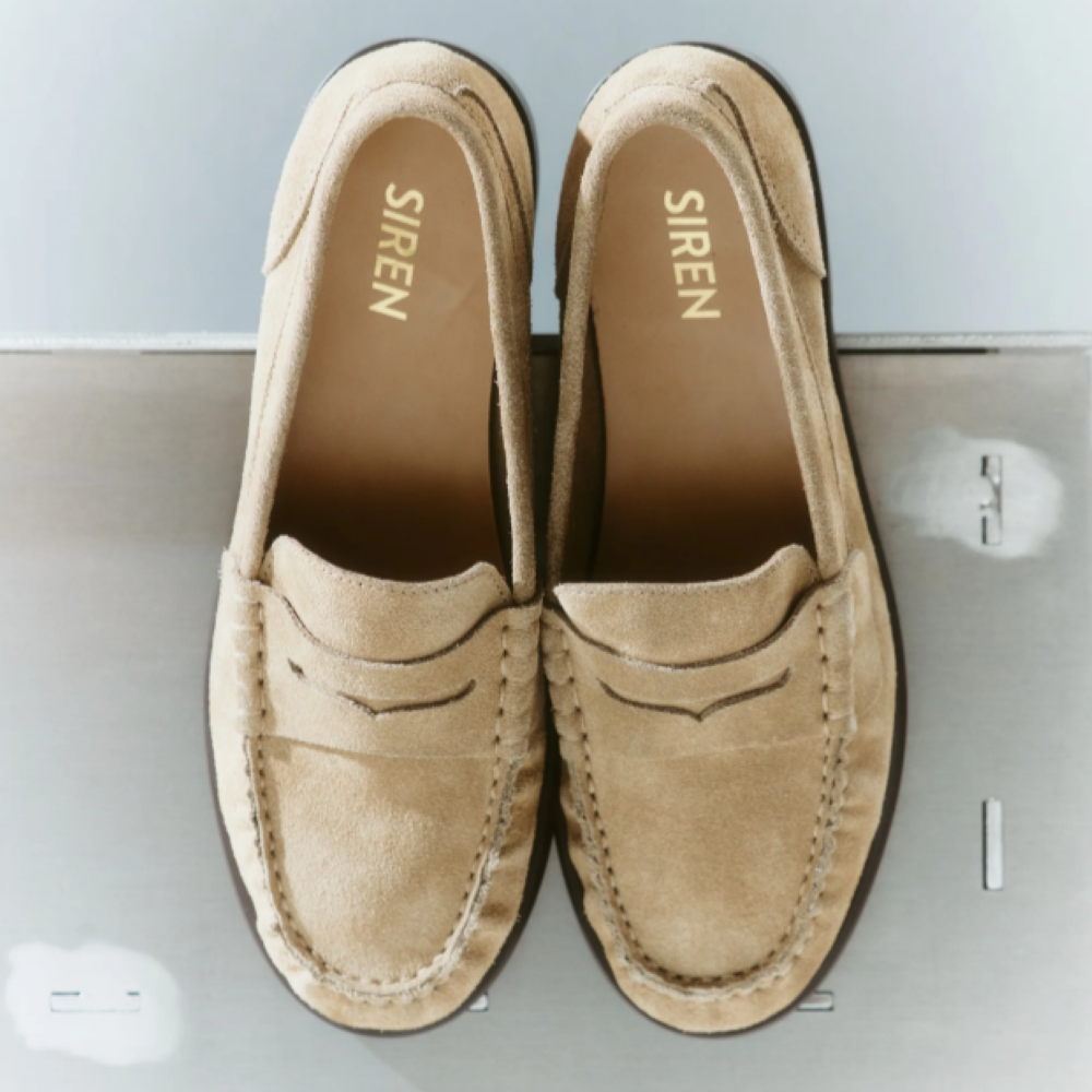 Parallel Culture Shoes and Fashion Online LOAFER SIREN PADDY LOAFER TAUPE SUEDE