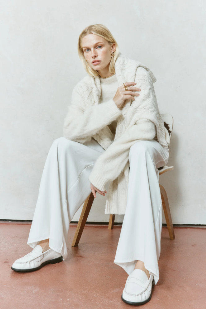 Parallel Culture Shoes and Fashion Online LOAFER SIREN PADDY LOAFER CHALK WHITE
