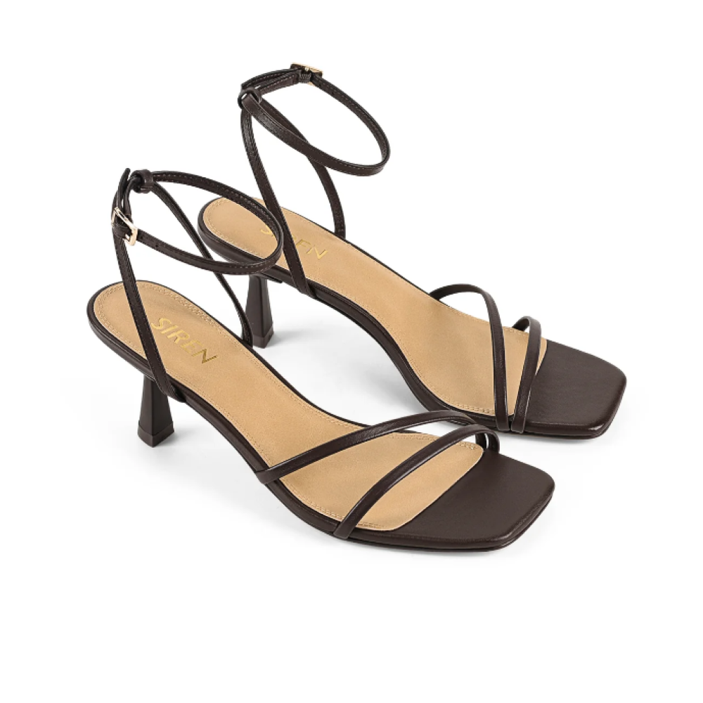 Parallel Culture Shoes and Fashion Online HEELS SIREN SAFFRON STRAPPY HEEL