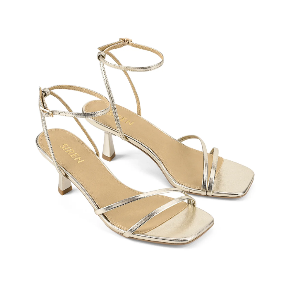 Parallel Culture Shoes and Fashion Online HEELS SIREN SAFFRON STRAPPY HEEL