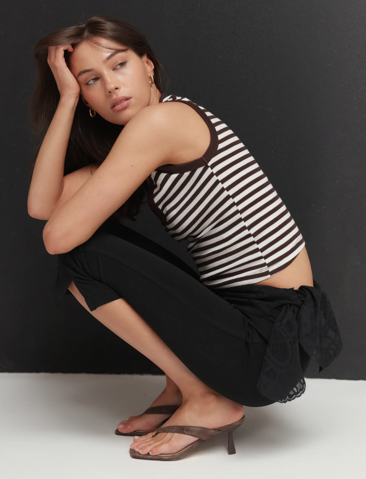 Parallel Culture Shoes and Fashion Online HEELS SIREN SARDINIA THONG HEEL