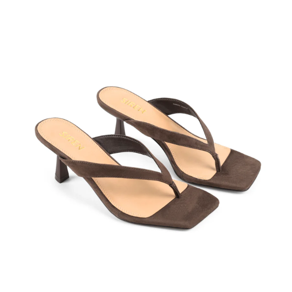 Parallel Culture Shoes and Fashion Online HEELS SIREN SARDINIA THONG HEEL