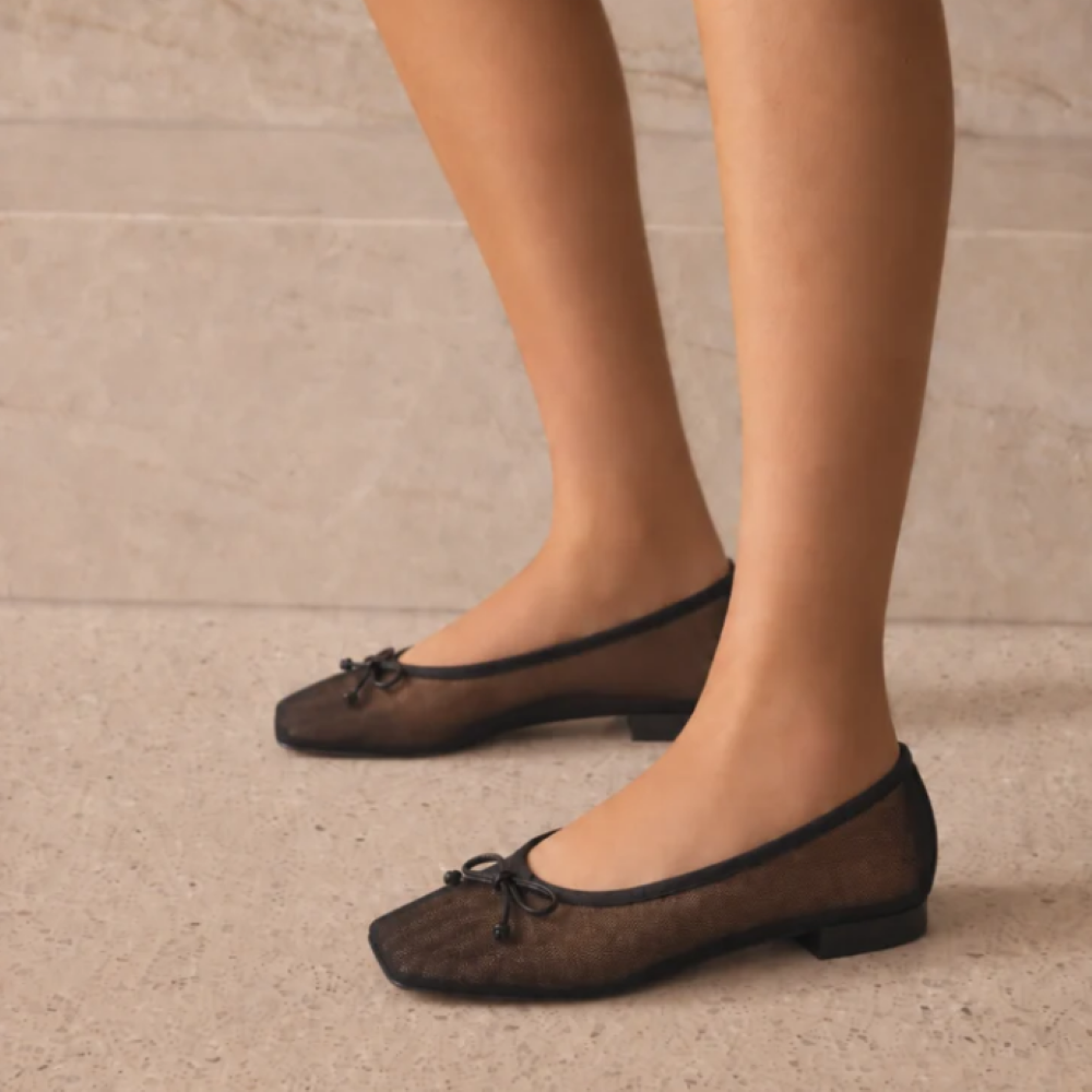Parallel Culture Shoes and Fashion Online FLATS SIREN VANESSA HEELED BALLET