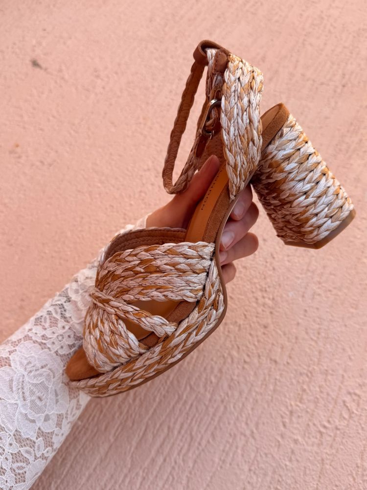 Parallel Culture Shoes and Fashion Online HEELS TAMARA/LONDON SHERIFF HEEL TAN