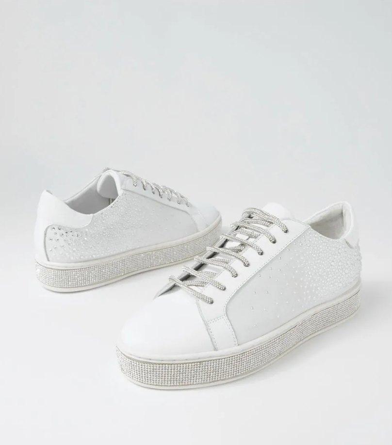 Parallel Culture Shoes and Fashion Online SNEAKERS TOP END PILLARS SNEAKER WHITE SILVER
