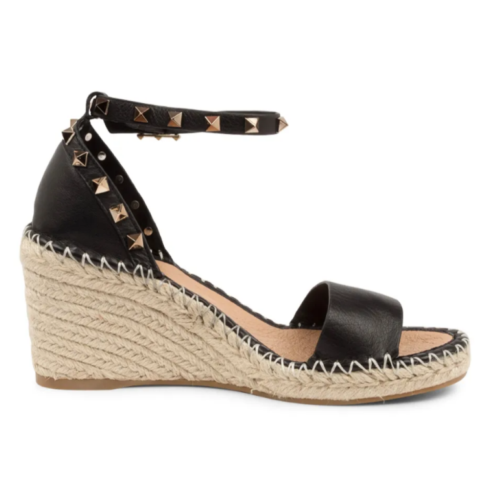 Parallel Culture Shoes and Fashion Online WEDGES TOP END GIGI STUDDED WEDGE