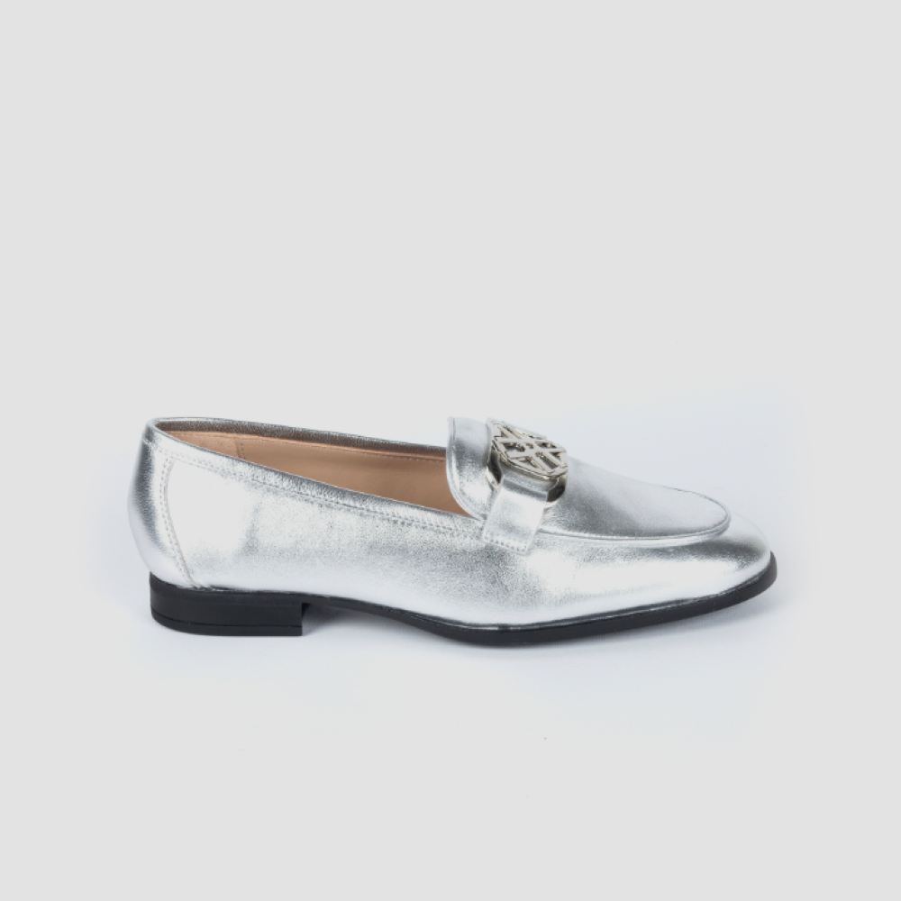 Parallel Culture Shoes and Fashion Online FLATS UNISA DAPI LOAFER SILVER