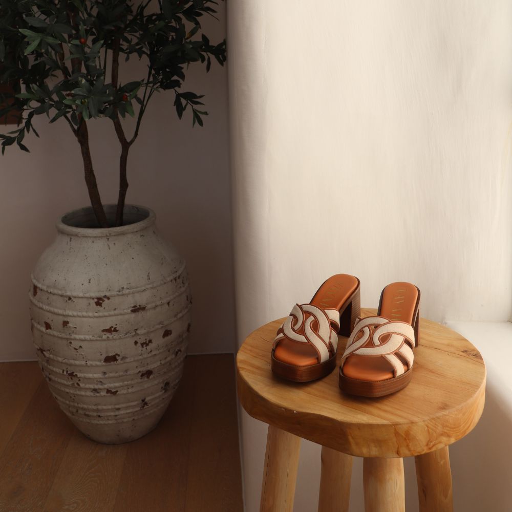 Parallel Culture Shoes and Fashion Online SHOES VAYAH ALICIA MULE BEIGE