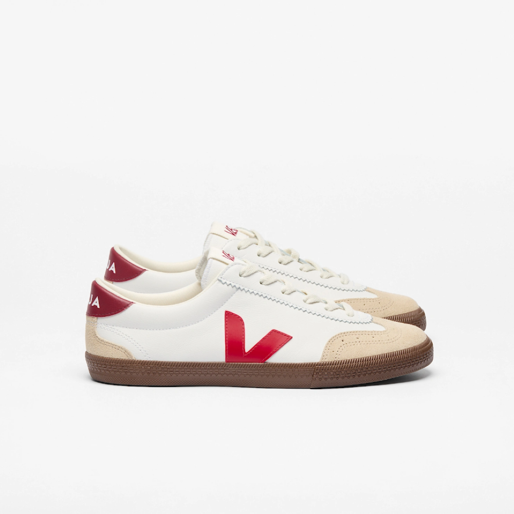 Parallel Culture Shoes and Fashion Online SNEAKERS VEJA VOLLEY - O.T. LEATHER - WHITE/PEKIN/BARK