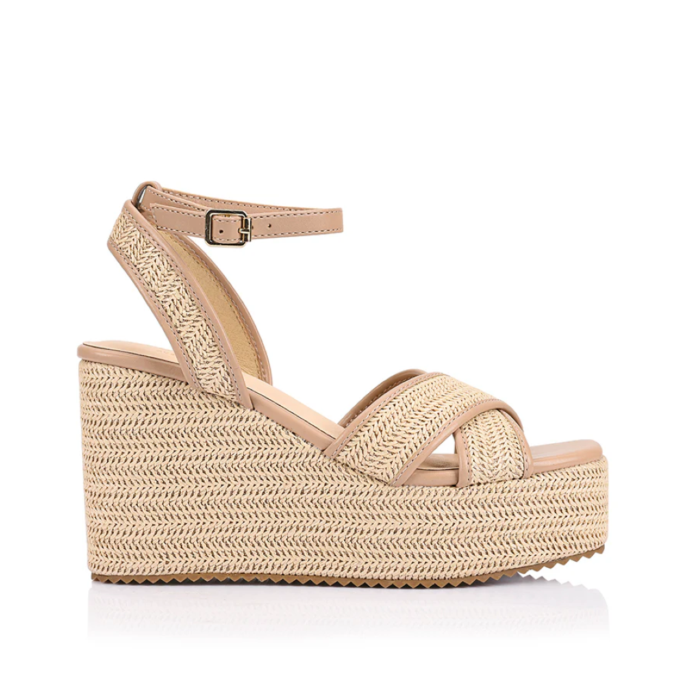 Parallel Culture Shoes and Fashion Online WEDGES VERALI CALLIPO WEDGE RAFFIA