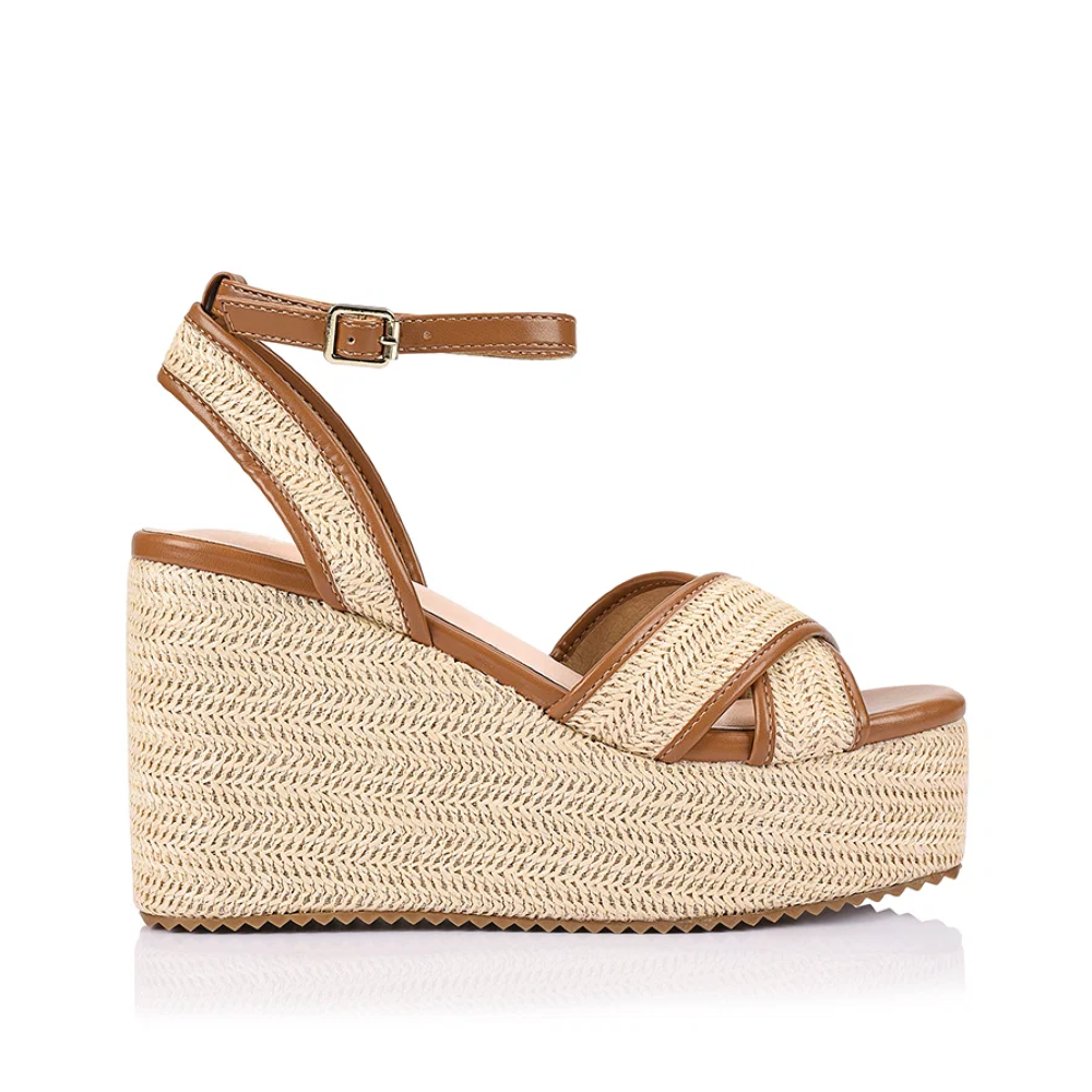 CALLIPO RAFFIA WEDGE