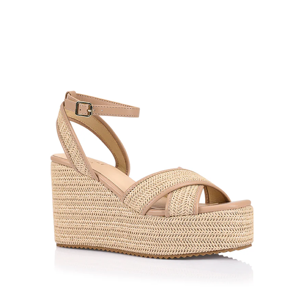 Parallel Culture Shoes and Fashion Online WEDGES VERALI CALLIPO WEDGE RAFFIA