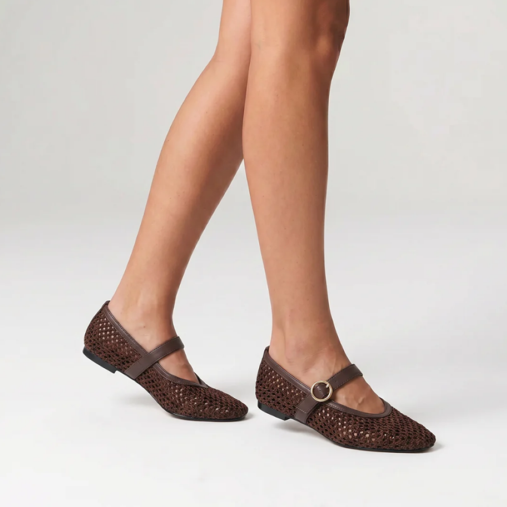 EUNICE WOVEN FLAT
