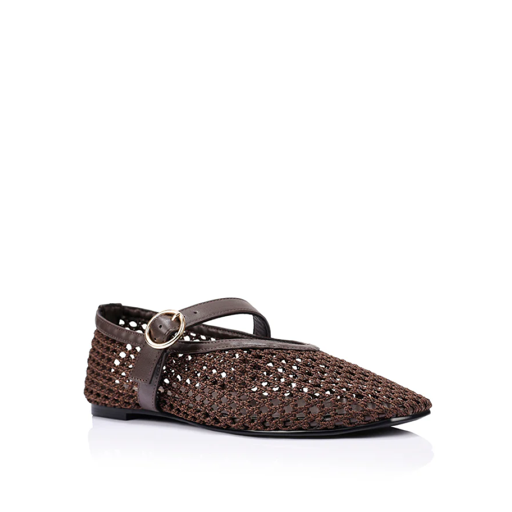 EUNICE WOVEN FLAT