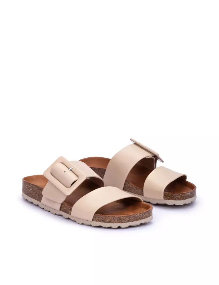 Parallel Culture Shoes and Fashion Online SLIDES NEO ROXANA BUCKLE SLIDE
