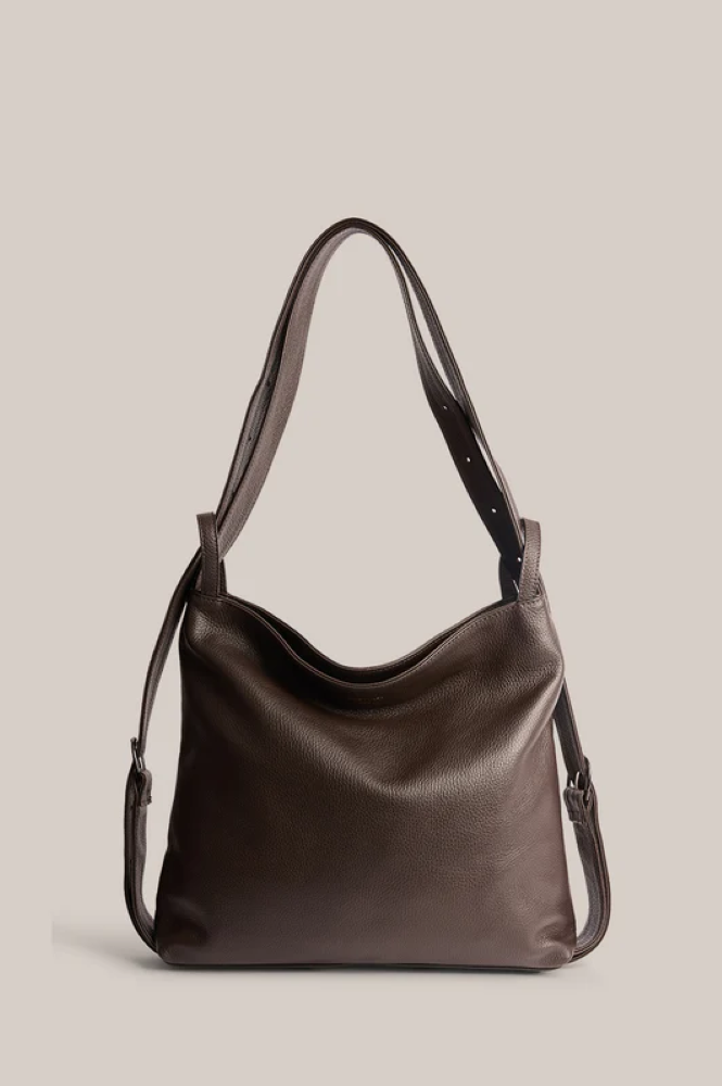 Parallel Culture Shoes and Fashion Online HANDBAGS VESTIRSI BELLA CLASSIC - 3 IN 1 - DARK CHOCOLATE
