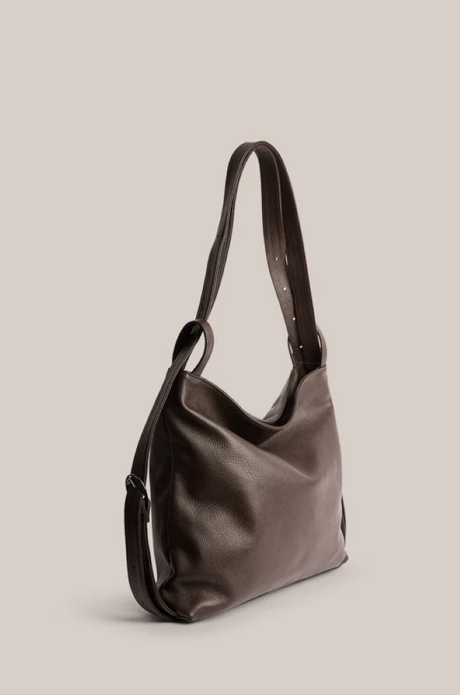 Parallel Culture Shoes and Fashion Online HANDBAGS VESTIRSI BELLA CLASSIC - 3 IN 1 - DARK CHOCOLATE