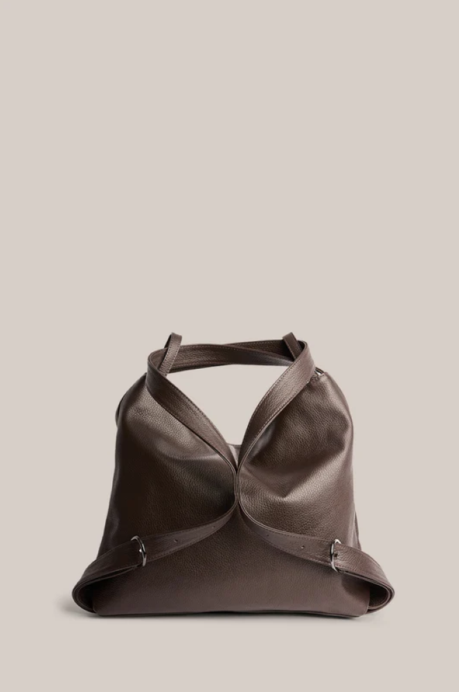 Parallel Culture Shoes and Fashion Online HANDBAGS VESTIRSI BELLA CLASSIC - 3 IN 1 - DARK CHOCOLATE